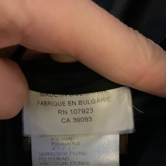 Moncler Black Quilted Puffer Jacket - Picture 7 of 14